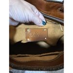 Patricia Nash  large Madison Leather Tote shoulder Bag Cognac Embroidered Floral Photo 5