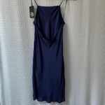 Chaser  medium dress blue midi w/ low back sexy going out party special occasion Photo 2