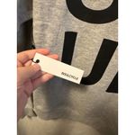 NWT Soul By SoulCycle Unisex Sam Classic Crew Neck Sweatshirt Soul Logo Small Gray Photo 2