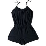 Theory Intellect Larianna Romper in Midnight Black Size Medium Photo 0