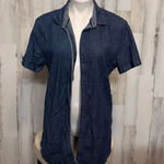 Kenneth Cole  slim fit blouse size large Photo 0