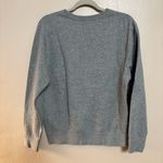 Nike  Women's Crewneck Sweatshirt Classic Swoosh‎ Gray Size XS Photo 3