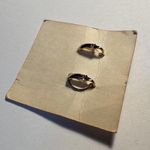 Park Lane Jewels By Gold Tone / Rhinestone Clip On Non Pierced Earrings NWT Photo 3