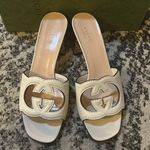 Gucci Women Interlocking G Cutout Sandal Size 41 Photo 3