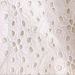 Talbots Skirt 8P Eyelet Lace Pencil White Spring Summer Vacation Party Brunch Photo 2