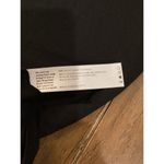 Eileen Fisher  viscose jersey Long Sleeve Scoop crew Neck Plain Black Mini dress Photo 7