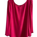Torrid Georgette keyhole long sleeve blouse fuschia 2X Photo 4