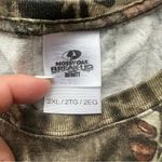 Mossy Oak  Women's Pink Logo Camouflage Long Sleeve Shirt Hunting Outdoors Sz 2XL Photo 4