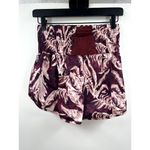 Free People  The Way Home Shorts Floral Purple Size Small Photo 4
