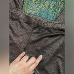 Torrid metallic foil rose gold sparkle black leggings, size 18/20 Photo 3