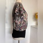 SheIn ✨3/$20 Floral Butterfly Sleeve Bodysuit V-Neck Faux Wrap Photo 3