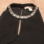 Forever 21 Black long Dress With Gems Photo 4