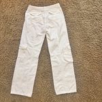 Brandy Melville  White Kim Cargo Pants Photo 2