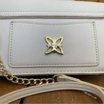 NWOT BCBG Coco Mini Satchel Faux Leather Crossbody CREAM Small Bag Photo 3