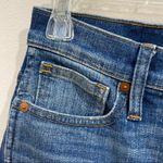 Madewell  10" High-Rise Skinny Jeans: Cutout Tulip Hem Edition Sz 24 Photo 5