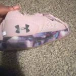 Under Armour  HOVR‎ Sonic Running Shoes Lavender Knit Sneakers Womens 9 Photo 4