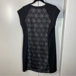 Krimson Klover Jasmine Black White Floral Laser Cut Dress size medium athletic Photo 5