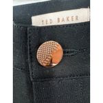 Ted Baker Ted Baker Womens Black Fioni Ankle Zip Stretch Knit Skinny Ponte Jeans Size 4 Photo 4