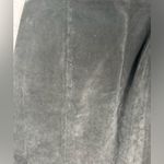 wilson's leather Vintage Wilsons Suede‎ Leather Black Mini Skirt Women’s size 4 Photo 1