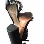 Schutz  Women’s Heeled Sandals/ Shoes White & Black Color Size 8.5 B Photo 4