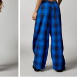 BDG Blue and Black Mae Flannel Pants Size XS Photo 5