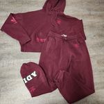 Adidas Originals Logo Play Sweatshirt & Sweatpants Set Size M/L Red Size M Photo 1