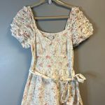 Love Shack Fancy for Target Dress Clementine Ruffle Midi Eyelet Dress Sz 6 EUC Photo 3