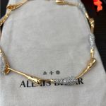 Alexis Bittar NWOT  Gold and Silver Crystal Necklace Photo 4