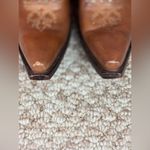 Lucchese Soft leather Brown Orange Woman’s Western Boots Size 7 1/2 Retails $800 Photo 6
