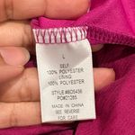 BaeVely Vibrant Magenta Long Sleeve Dress Size L Pink Size L Photo 9