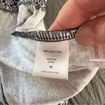 New York & Company Black white Cotton Sleeveless Romper. Size Medium. Photo 10