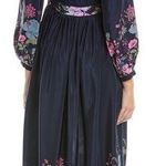 Johnny Was Embroidered jewled VALERIA SILK MAXI DRESS NWT Photo 1