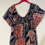 Westport  Women's Dress - Red and Blue Pattern Photo 1