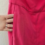 Black Halo Bene Crisscross Cropped Pink Jumpsuit Size 16 Photo 7