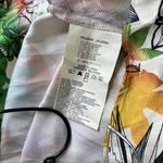 Diesel NWOT  Women Floral Midi Dress Oversized Size XXS Pocket Photo 6