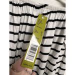 0092) NWT $49 Gianni Bini Top Blouse‎ Crop Shirt Size Xsmall New Black White Photo 2