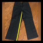 Black wide leg dress jeans. Size medium Photo 6