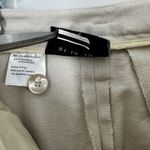 Akris Cream Stretch Cotton Twill Flat Front Boot Cut Pants Size 4 Chinos Photo 4