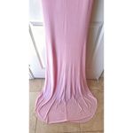 Maternity Dress Size S Off Shoulder Slim Fit Maxi Dress Photoshoot. Pink Photo 6
