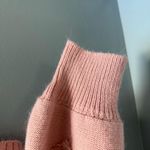 SheIn Heart Pattern Drop Shoulder Beaded Sweater Photo 6