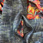 B by Burton Wool Blend Tweed Large – Hooded, Floral Lining, Warm Snowboard Coat Gray Photo 7