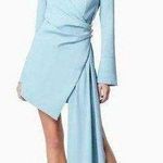 Elliatt NWT Corsican Blazer Mini Dress in Sky Blue Size Small Photo 0