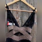 River Island Metallic Wrap Swimsuit Photo 9