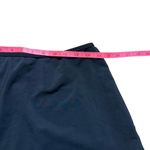 90s Vintage I.N.C. Black Jersey Mini Skirt Double Side Slit Medium Photo 4