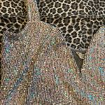 Free People  Silver Glitter Bodysuit Photo 6