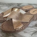 Jeffrey Campbell MONADA Espadrille Sandal Size 39 (US 8) Rose Gold NEW Photo 1