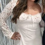 Amazon  White Lace Dress Photo 1