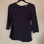 H & M maternity 3/4 sleeve top, open tie back Photo 1