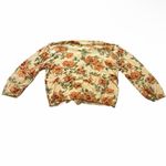 Free People Vintage The Originals Cropped Floral Cardigan Photo 3