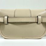 See By Chloe Saddie Double O Ring Leather Belt Bag Cement Beige NWT Photo 2